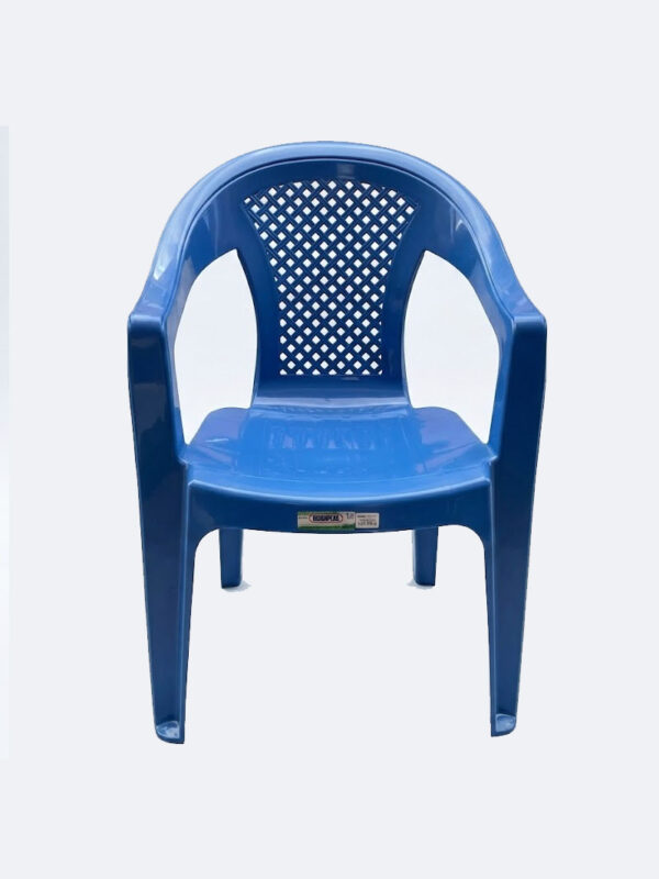 Silla Plástica Con Reposabrazos Duraplas Jardín/Porche Gama De Colores