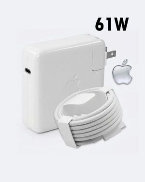 Cargador Apple Macbook Pro Air tipo USB-C 61w
