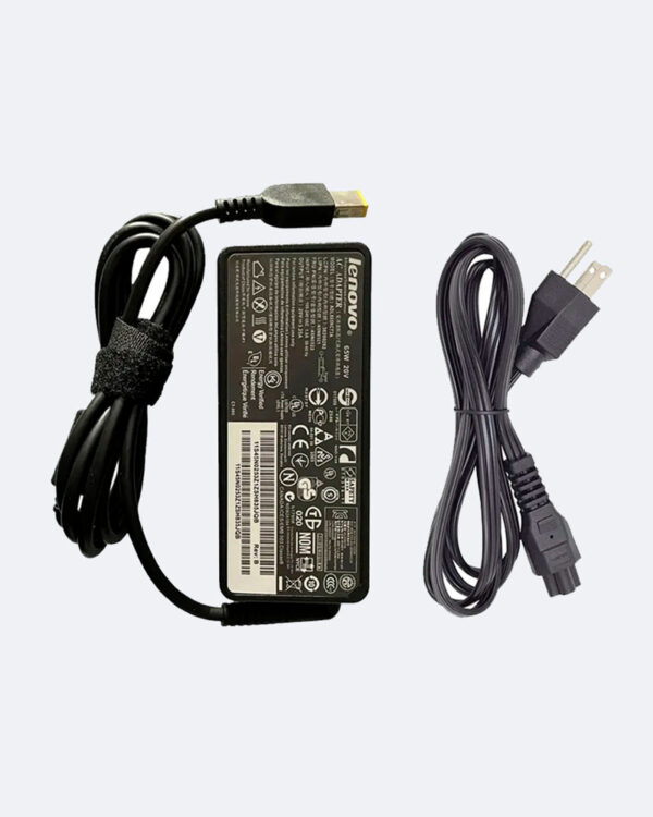 Cargador Lenovo Pin USB-Rectangular 20v 3.25a 65w