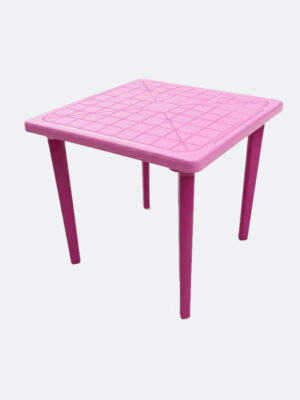 Mesa Plastica Infantil/Niños Cuadrada Desarmable GoldPlastic Gama De Colores