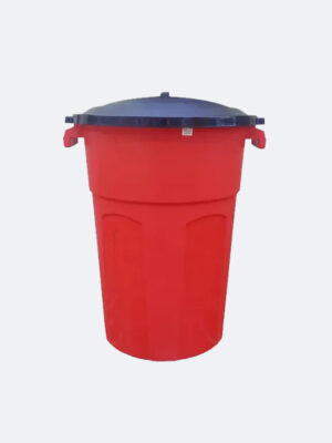 Pipote Plástico Con Tapa De 150Lts Multiuso Agua/Basura Duraplas
