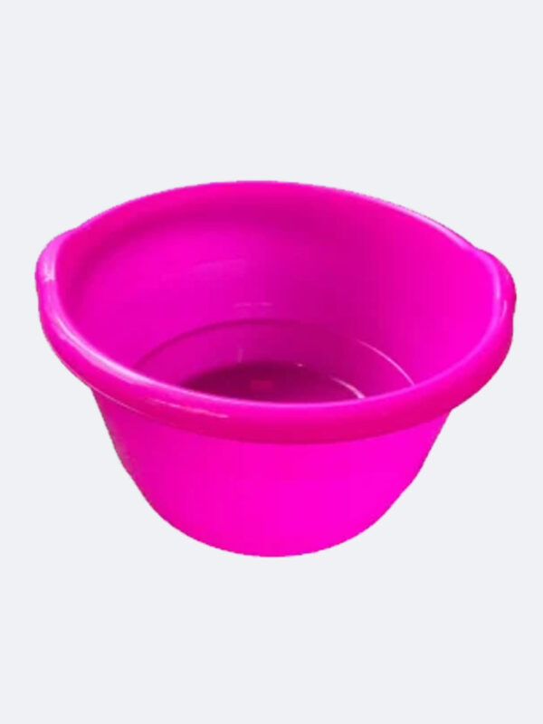 Ponchera Plástica Texturizada De 18Lts El Griego Gama De Colores