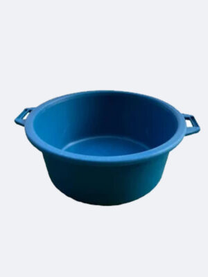 Ponchera Plástica Redonda Con Asa De 40Lts Duraplas Gama De Colores