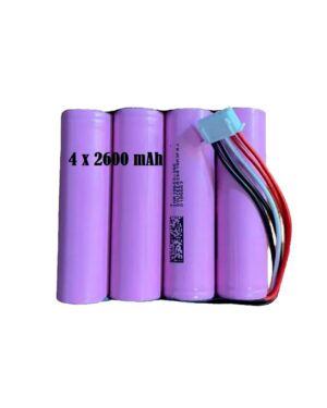 Kit De Baterías De Litio Para Miniups 5 Pines 4 Pilas*2600 10400mah