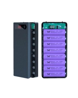 Case Banco Cargador Power Bank Shell Litio 18650 USB-C