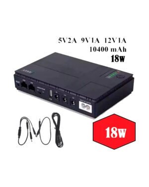 Mini Ups 18w 10400mah Batería De Litio 4*2600mah Real