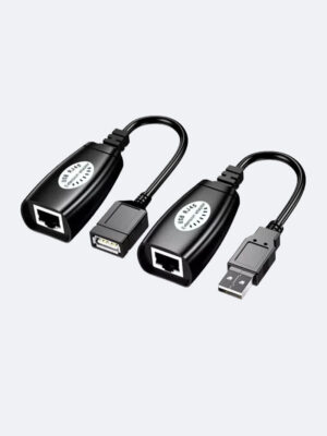 Extensor Usb A Rj45 Cable De Red Hasta 45m Utp Cat 5