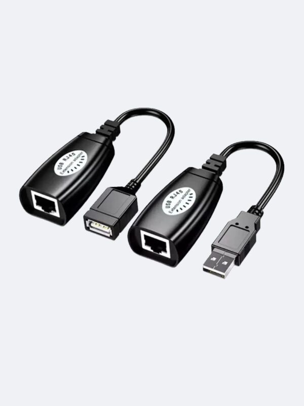 Extensor Usb A Rj45 Cable De Red Hasta 45m Utp Cat 5
