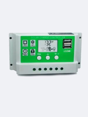 Controlador De Carga Solar 30 Amp Panel Solar 12v/24v