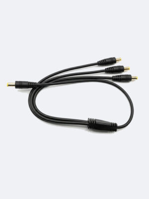 Cable triple 1 a 3 Puntas 5.5*2.5mm 40cm Miniups Modem Router