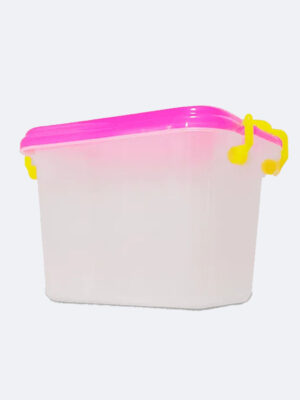 Caja Plástica Multiuso Organizadora Con Tapa Y Asa 7Lts Duraplas