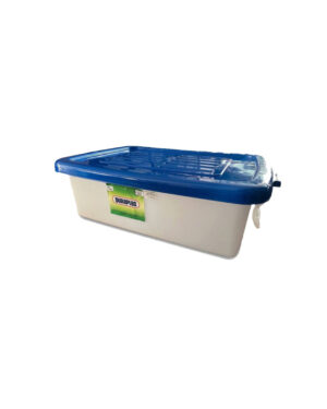 Caja Plástica Multiuso Organizadora Con Tapa Y Asa 20Lts Duraplas