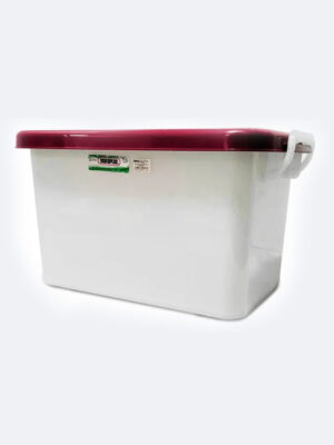 Caja Plástica Multiuso Organizadora Con Tapa 65Lts Duraplas