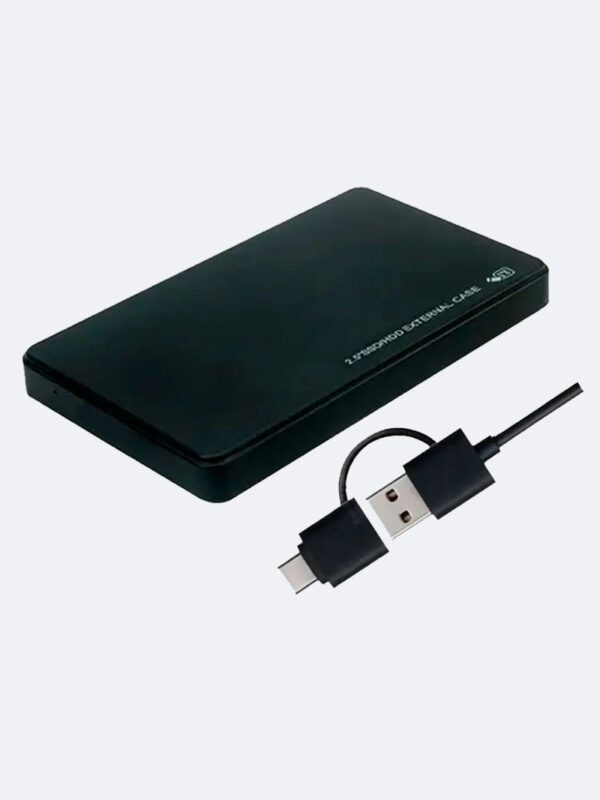 Case Externo Para Disco 2.5 Tipo Usb/sata3 3.0 Ssd Hdd