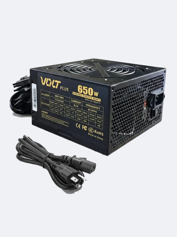 Fuente De Poder Pc Atx 650w Volt 20+4 Pines