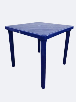 Mesa Plástica Cuadrada Desarmable Duraplas Gama De Colores