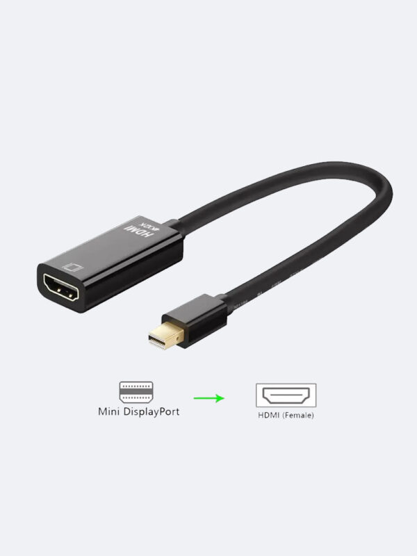 Adaptador Thunderbolt Mini Displayport A Hdmi 4k Laptop Mac