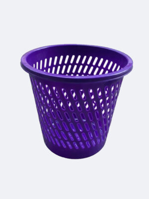 Papelera Plástica Estilo Rejilla Duraplas De 10Lts Gama De Colores