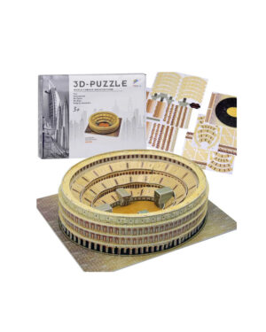 Rompecabeza 3d Colosseum Puzzle Juego Didactico