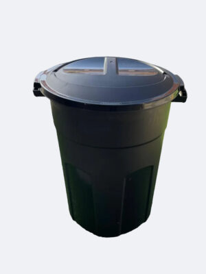 Pipote Plástico Con Tapa De 65Lts Multiuso Agua/Basura Duraplas