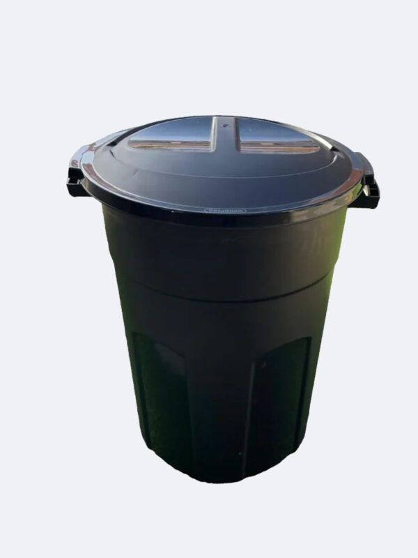 Pipote Plástico Con Tapa De 65Lts Multiuso Agua/Basura Duraplas